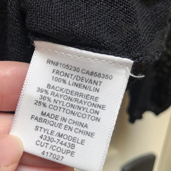 JOIE Linen and Lace Tunic - Picture 4 of 4